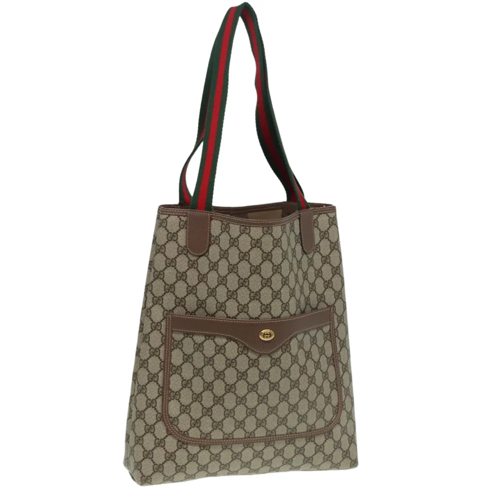 Gucci Beige and Brown Tote Bag - Picture 1 of 16